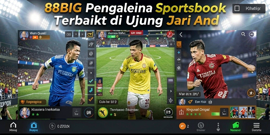 Tampilan gameplay taruhan olahraga di 88BIG yang menarik.