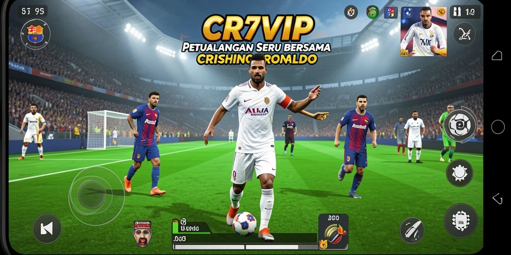 Tampilan menarik dari gameplay CR7VIP yang penuh petualangan.