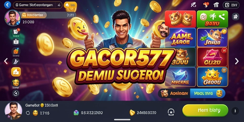 Tampilan gameplay Slot yang mengasyikkan dari GACOR577.