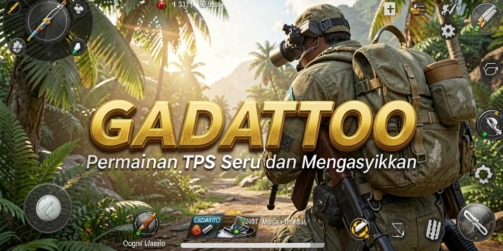 Tampilan gameplay GADAITOTO yang mendebarkan dan menyerupai TPS.