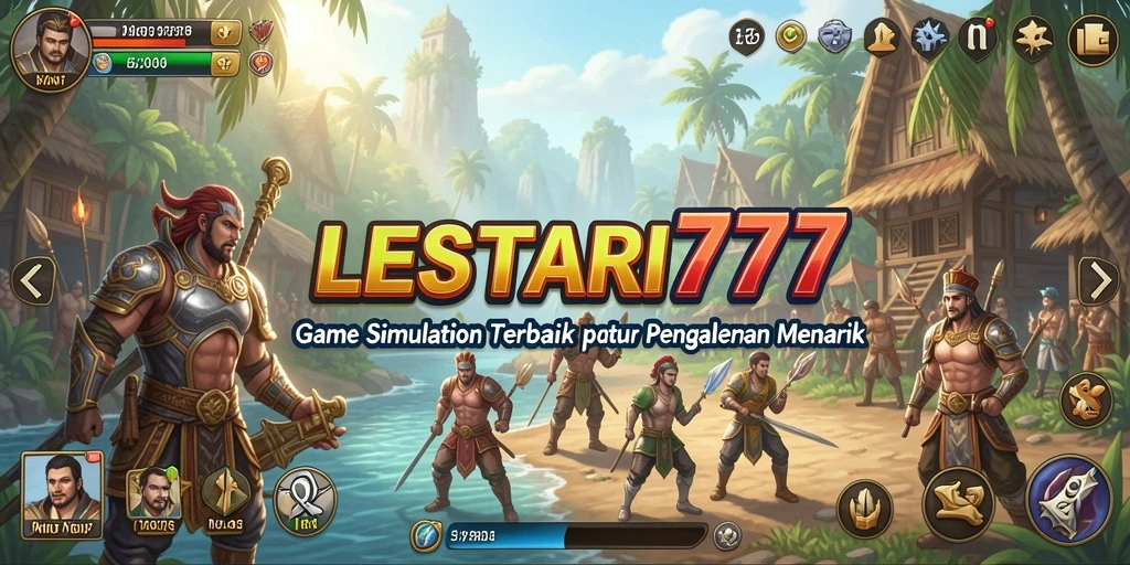 Tampilan gameplay LESTARI777 yang menawan dan interaktif.