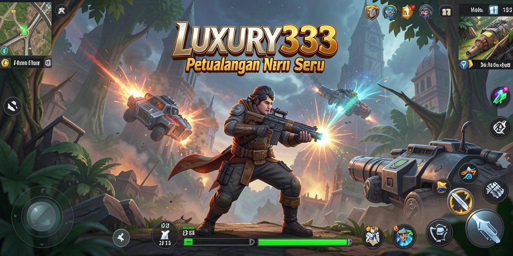 Gameplay LUXURY333 menunjukkan aksi petualangan seru dengan grafik menawan.