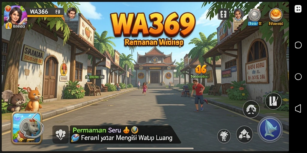 Screenshot WA369 menampilkan gameplay menarik dan grafik cerah.